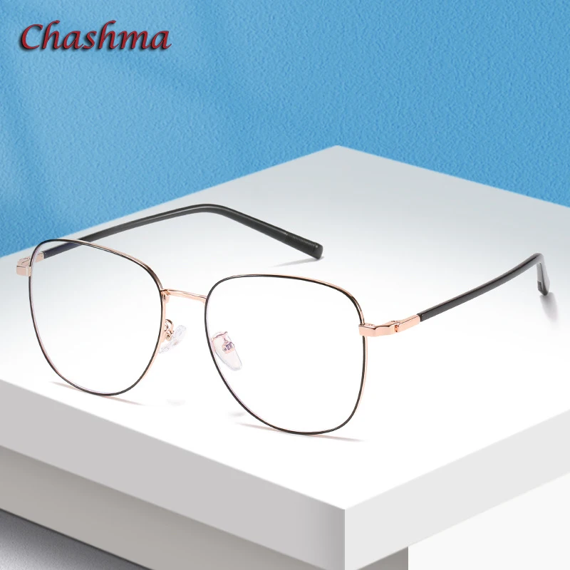 

Chashma Big Circle Men Glasses Sunglasses Frame Fashion Women Ultra Light Myopia Prescription Eyeglasses