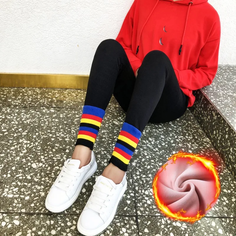 

Winter 2019 Maternity wear Plus velvet thickening Pregnant women keep warm stomach lift leggings