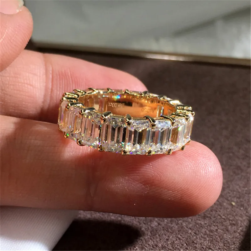 CC Ring For Men and Women Gold Plated White Cubic Zirconia Luxury Fine Jewelry Party Accessories Drop Shipping CC3130