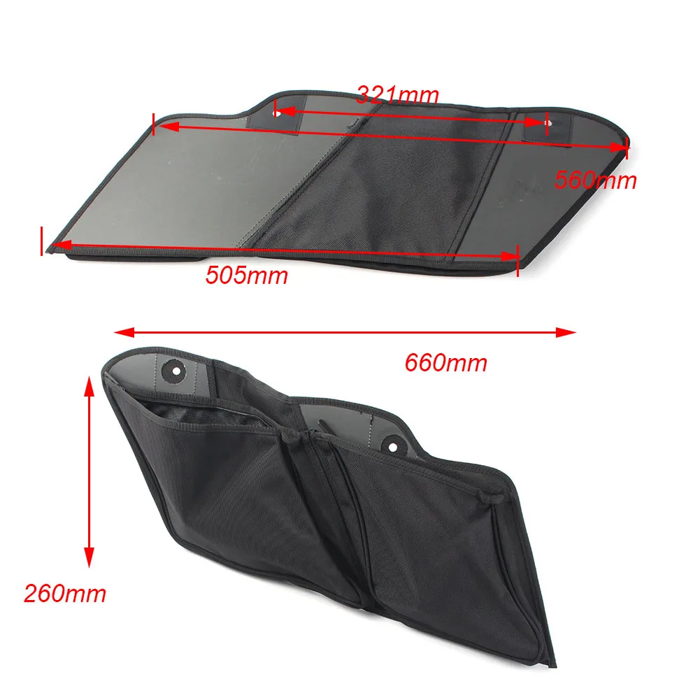 Motorbike Saddlebag Inner Tool Storage Bag Liner For Harley Davidson Touring FLHX FLTRX FLHR FLHTKL FLHXS FLTRU FLHTCU 2016-2018