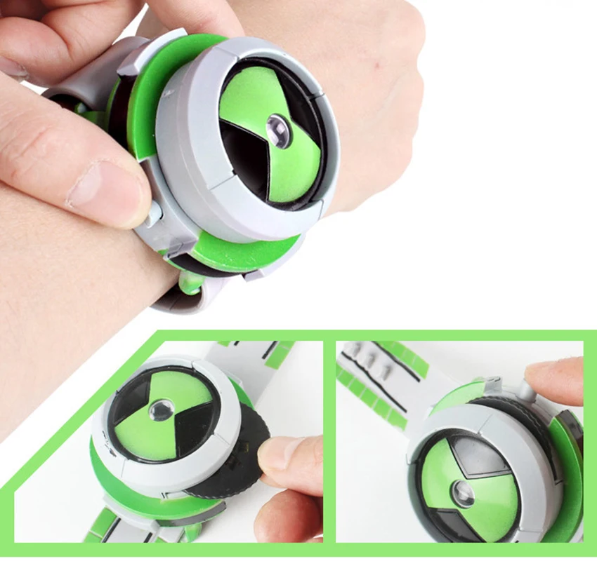 High Quality BENNING 10 Watch Omnitrix Toys For Kids Projector Watches Genuine Projector Medium Support Children Christmas Toy