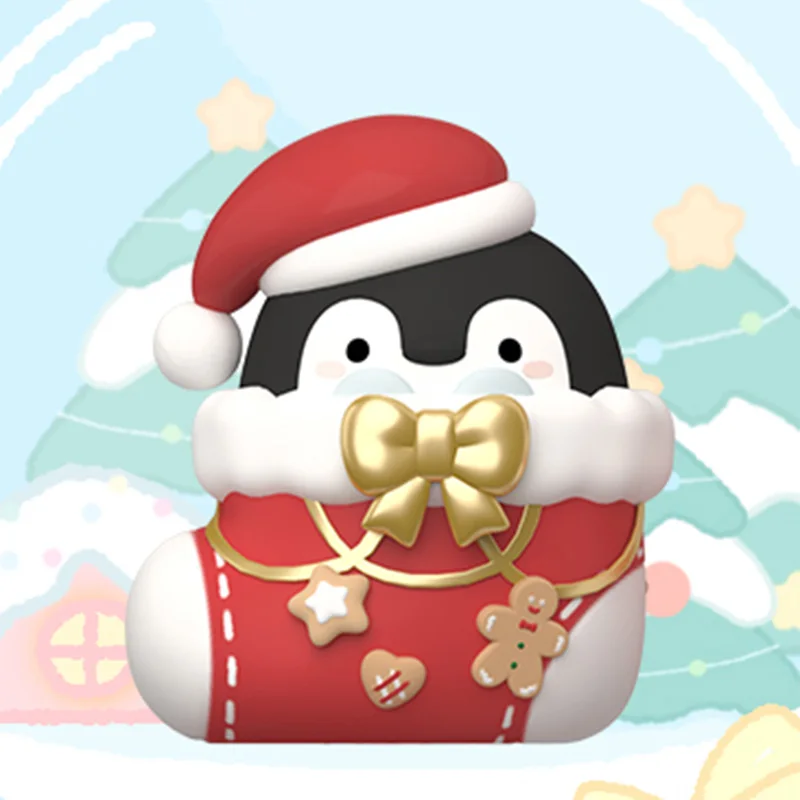 Penguin Praises Penguin Blessing Christmas Series Blind Random Box Toys Home Model Surprise Box Guess Bag Girls Christmas Gift