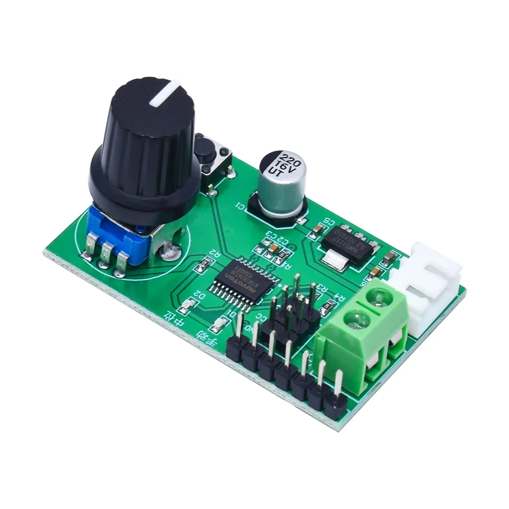 Imagem -04 - Dual Channel Serial Control Board Switch Mcu Steering Gear Depuração Módulo Botão Ajustável Mg995 Mg996 Sg90 Bit