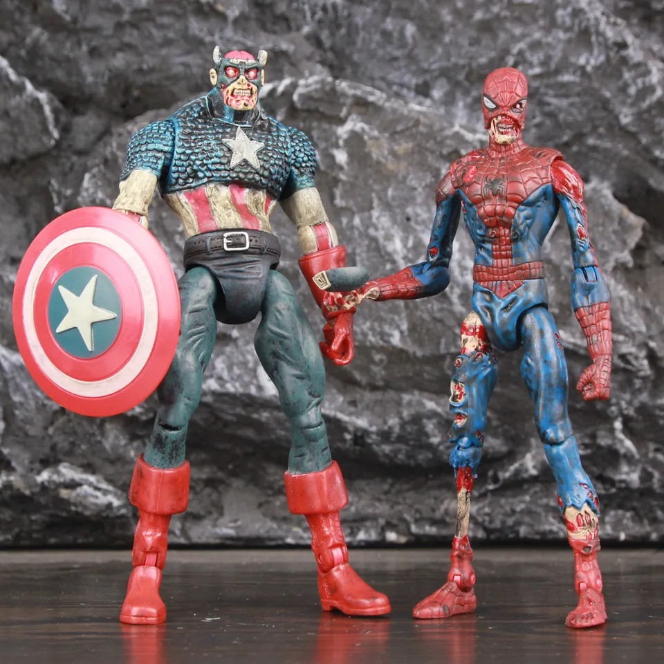 マーベルゾンビキャプテンアメリカ マーベル・ゾンビーズ キャプテン・アメリカ アクションフィギュア