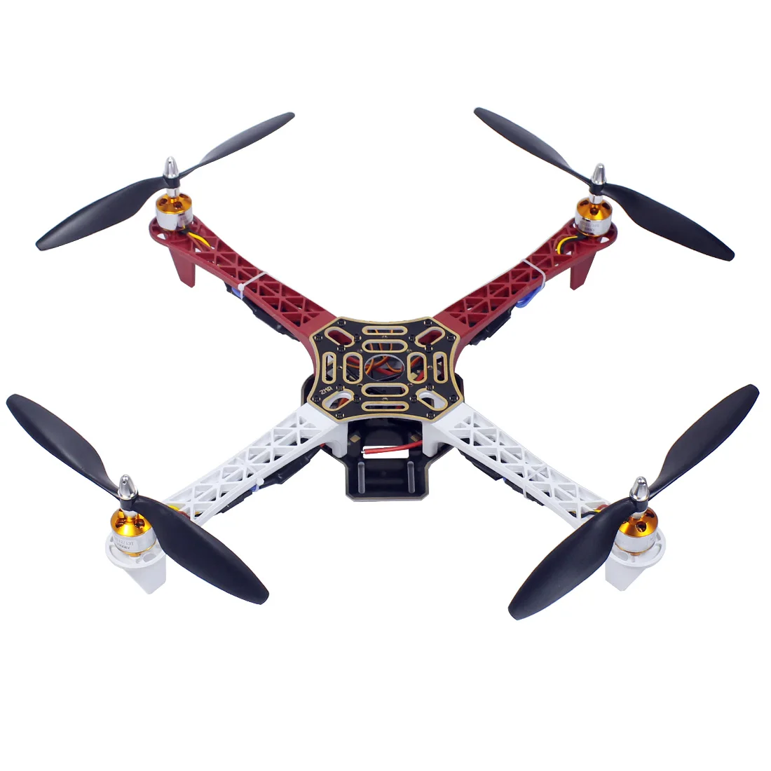 F450 450mm 4-Achsen Drohnen-Rahmenkit mit 2-3S 30A RC Brushless ESC A2212 1000KV Brushless Motor 13T 1045 CW CCW Propeller – Detail 3
