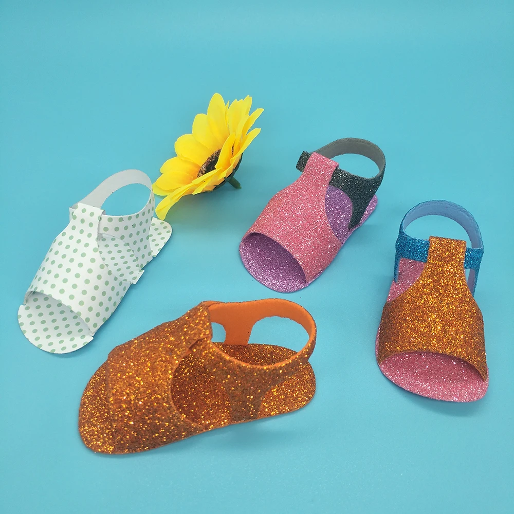 New cute 3D sandals, shoe metal cutting dies, photo album cardboard DIY gift card decoration embossing crafts