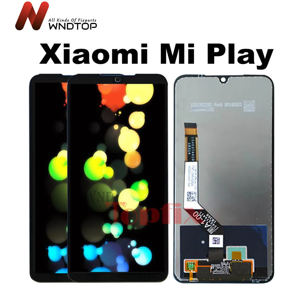 

New Display For Xiaomi Mi Play LCD Display Touch Screen Digitizer Assembly 5.84 For Xiaomi Mi Play LCD Screen Replacement Parts