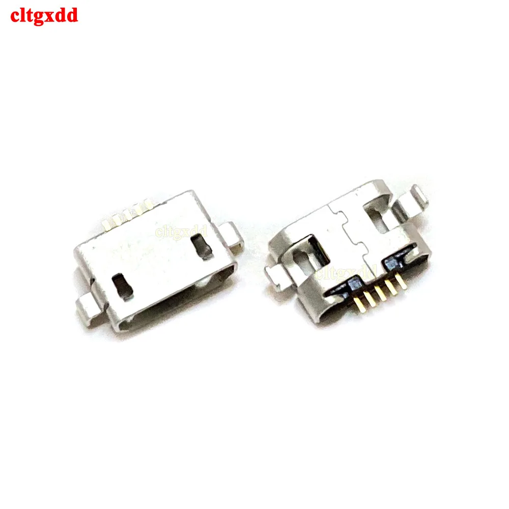 10Pcs MICRO USB 5P Female Charge Jack Socket Flat Port Connector Sinking Board 1.0 For DOOGEE S60 Bike Navigation MIO CYCLO 200