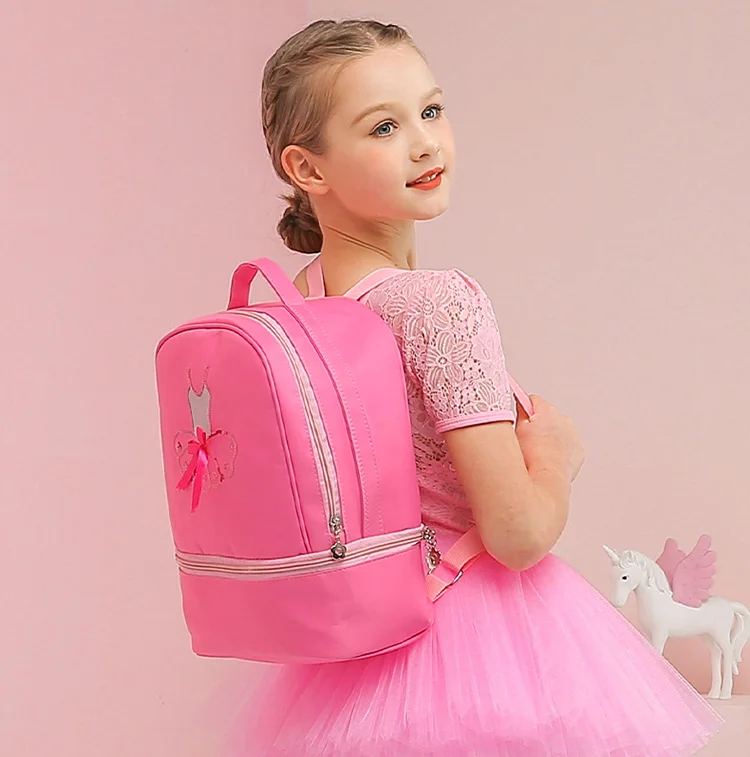 Ballet Dance Bags for Girls Dance Bag for Kids Backpack Baby Storage Package Bag Costume Clothes Shoes Dress Sports Backpack