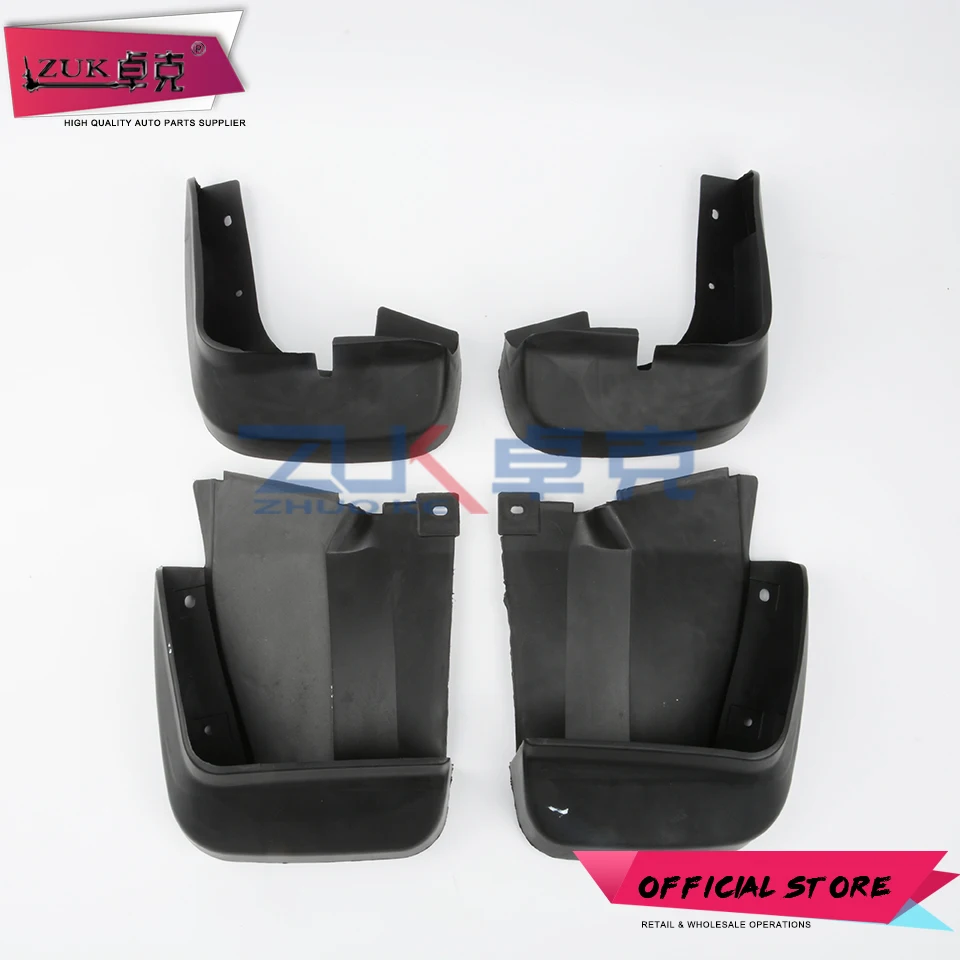 ZUK 4PCS/Set Car Front Rear Mud Flap Mudguards Mudflaps Splash Guards For HONDA CIVIC FA1 FD1 FD2 2006 2007 2008 2009 2010 2011