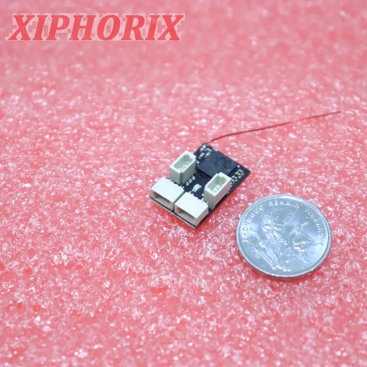 Compatible Multi Protocol, Support TELEM, 2.4G Micro 4Channel Receiver Built-in 1S 5A Brushled ESC  RX42 Series Receiver