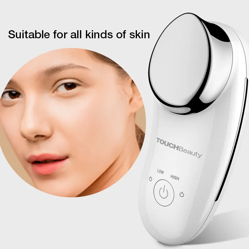 Mini dispositivo di massaggio facciale sonico infusione ionica cura del viso vibrazione pulizia profonda SPA bellezza strumento di salute