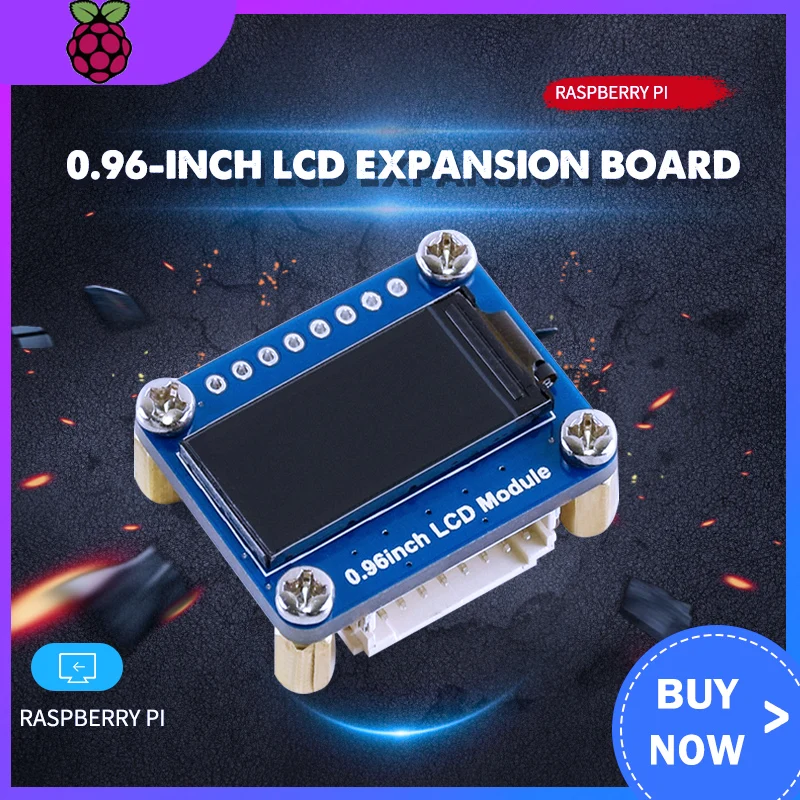 

0.96-inch LCD expansion board IPS screen Color LCD compatible with Arduino Raspberry Pi