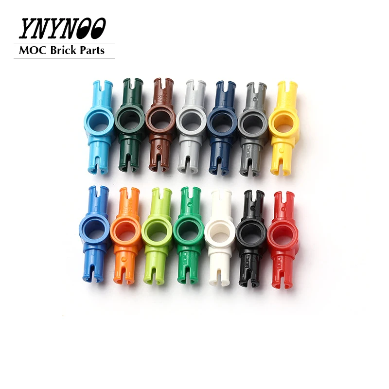 

20Pcs/lot High-Tech Pin Connector Hub with 2 Pins with Friction Ridges Lengthwise 87082 MOC Building Blocks Brick Parts DIY Toys