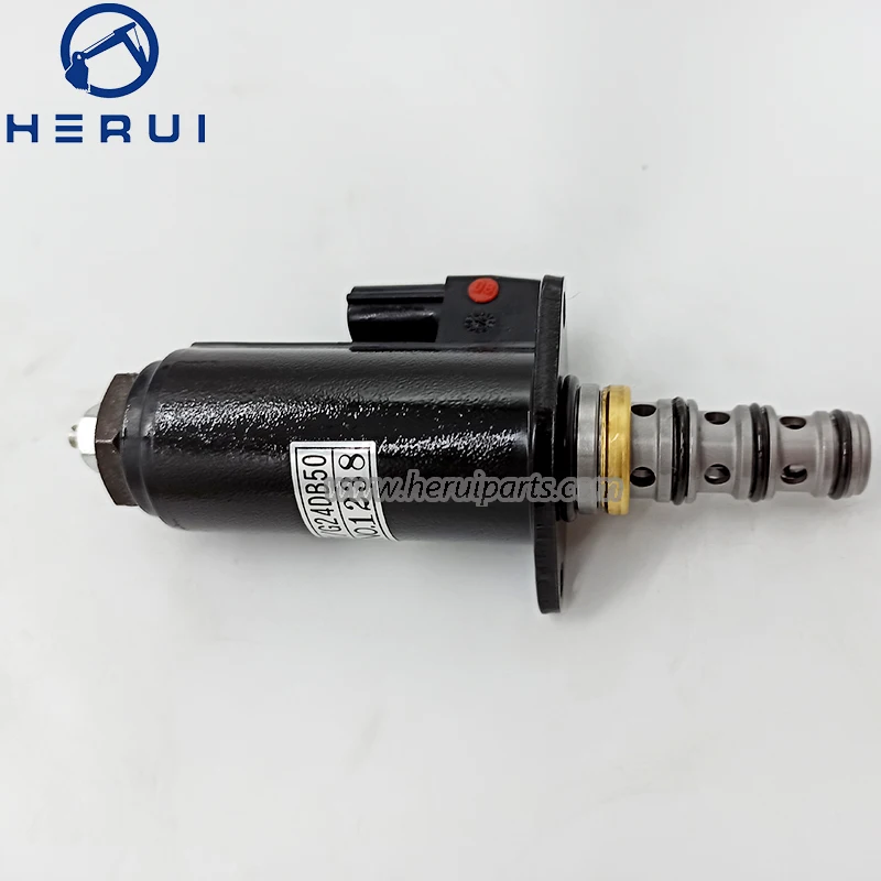 HIGH QUALITY KWE5K-31/G24DB50 YN35V00050F1 SOLENOID VALVE for KOBELCO SK200-8