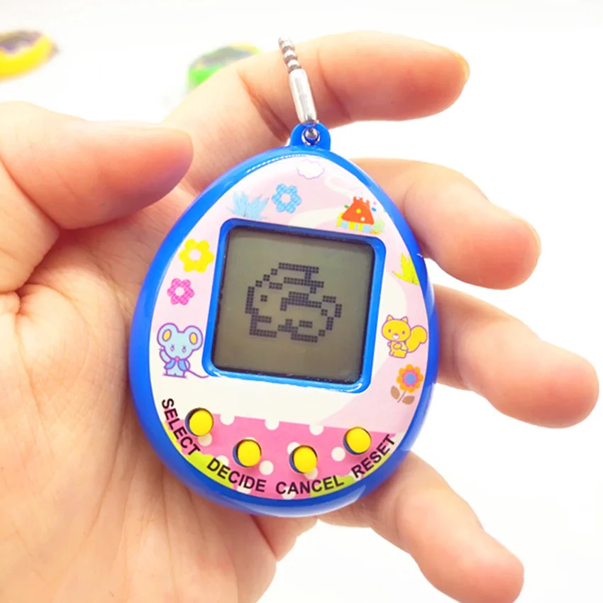 Tamagotchis เด็กสัตว์เลี้ยงอิเล็กทรอนิกส์ของเล่น90S Nostalgic สัตว์เลี้ยงเสมือนจริง All-In-One เครือข่ายมือถือเกมสัตว์เลี้ยงสนุกเด็กของขวัญ