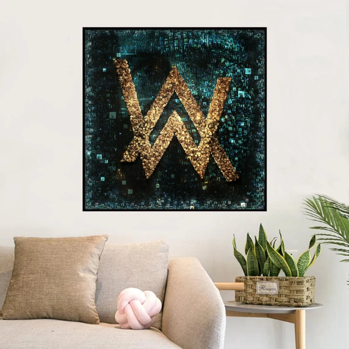 Alan Walker World Of Walker Music Album Cover Poster Canvas Print Home Decoration Wall Painting ( No Frame )