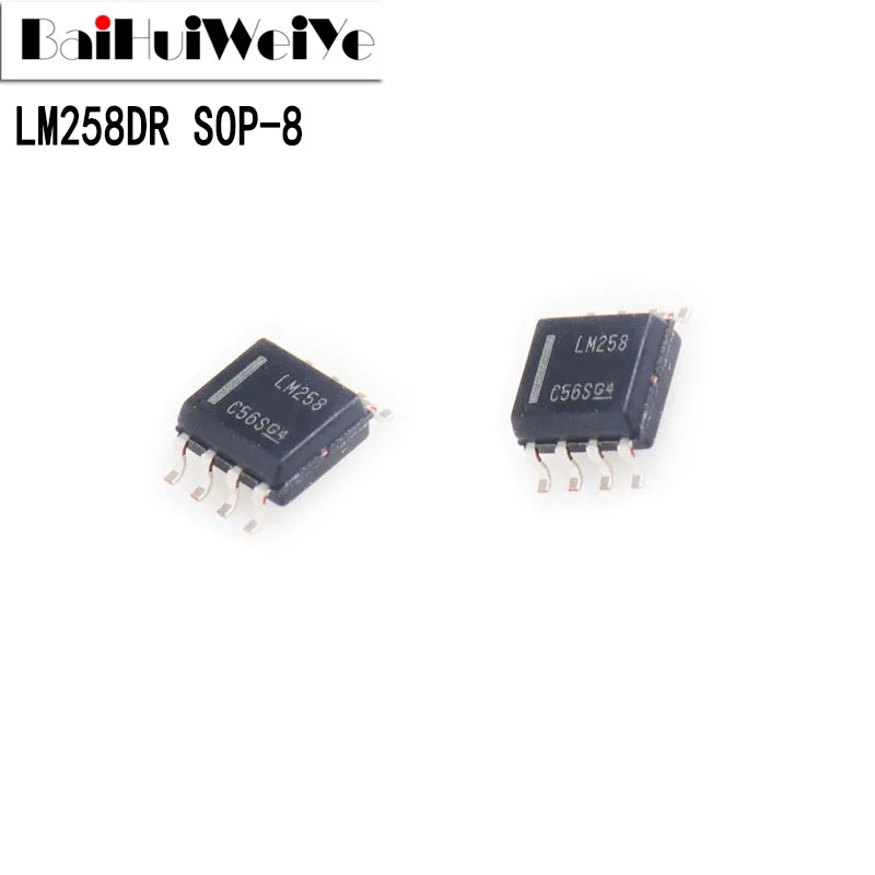 

20Pcs/Lot LM258DR LM258 LM258D 358 SOP-8 SOP8 SMD Operational Amplifier Chip New Original Good Quality Chipset