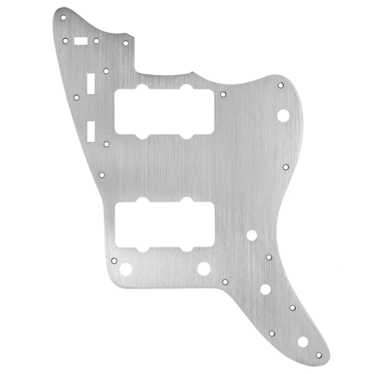 Musiclily Pro 13-Hole Aluminum Vintage 60s Jazzmaster Pickguard for Fender American Vintage Reissue Jazzmaster, Original Color