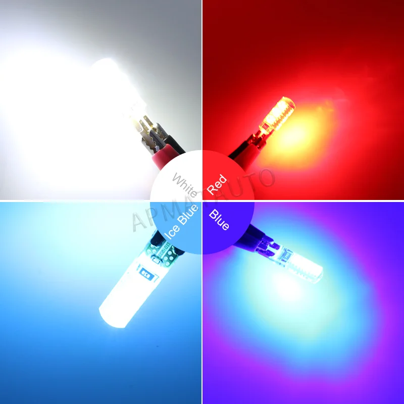 2 x Car Styling   Canbus  No  Error  T10 W5W 12V LED Clearance Light Marker Lamp Bulb Source For Skoda  Octavia Superb Fabia
