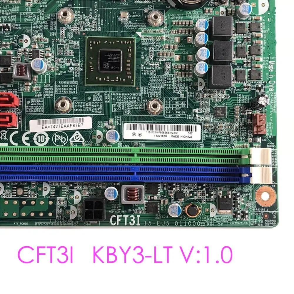 CFT3I For Lenovo H425 H515 S515 D315 KBY3-LT CFT3I Desktop Motherboard 100% performance test