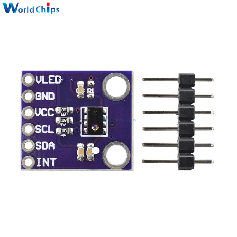 CJMCU-3216 AP3216 ALS/PS Digital Ambient Light Sensor Proximity Distance Sensor Module Light Detection Photosensitive Sensor DIY