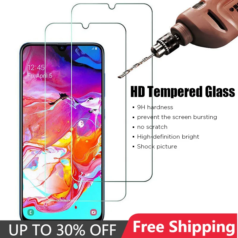 1PCS! 9H tempered glass for Samsung S10 S20 FE 5G Lite screen protector films for samsung S7 S6