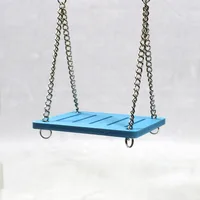 Cute Parrot Hamster Small Swing Shake Suspension Toy Hanging Bed Pet Products Entertainment Eexercise Toys 6