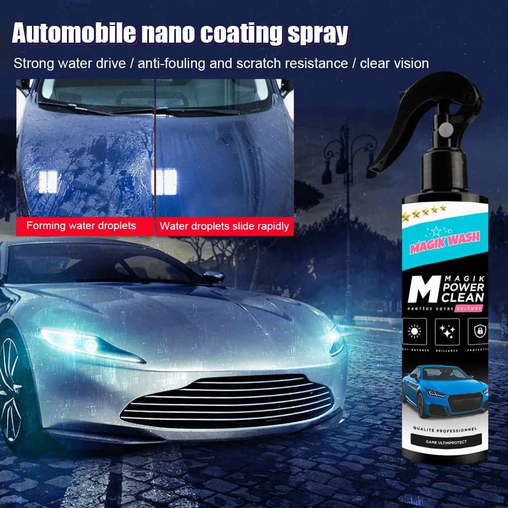 

120ml Car Repellent Ceramic Coating Nano Glass Plated Crystal Liquid Hydrophobic Coating Waterproof Agent Paint CareHigh Gloss