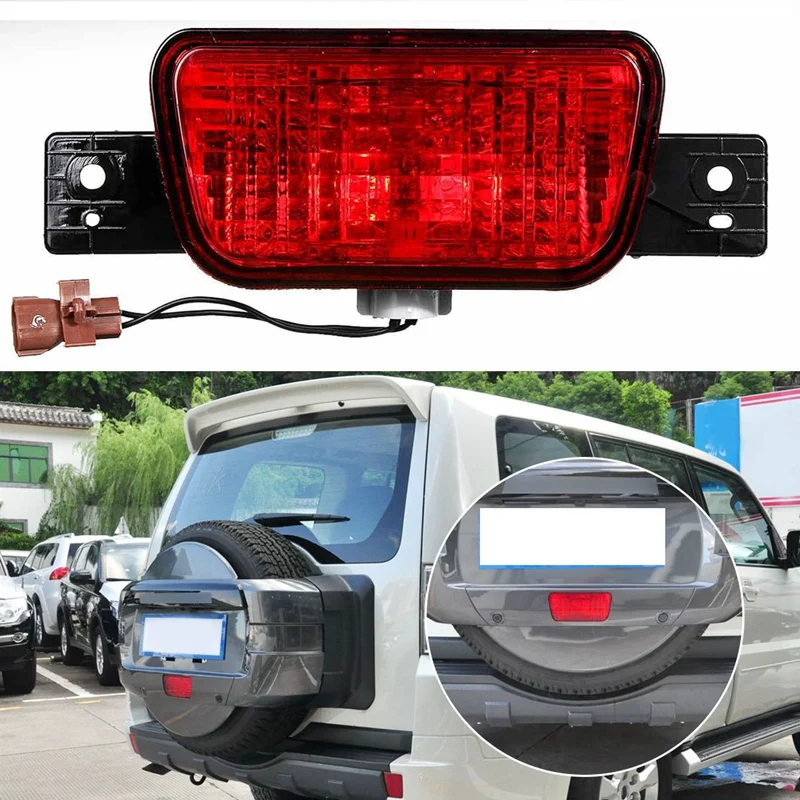 Car Rear Spare Tire Lamp Tail Bumper Light Fog Lamp for Mitsubishi Pajero Montero 2007-2015 8337A068