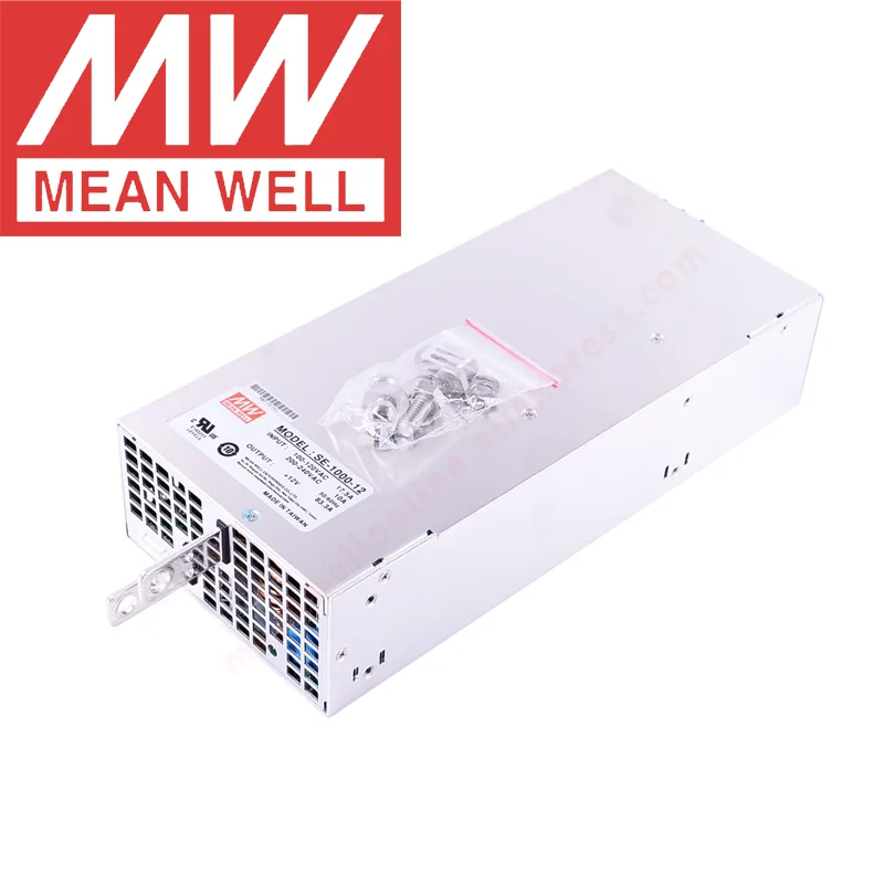 Original Mean Well SE-1000-5V/9V/12V/15V/24V/48V DC meanwell se series 1000W Single Output Switching Power Supply