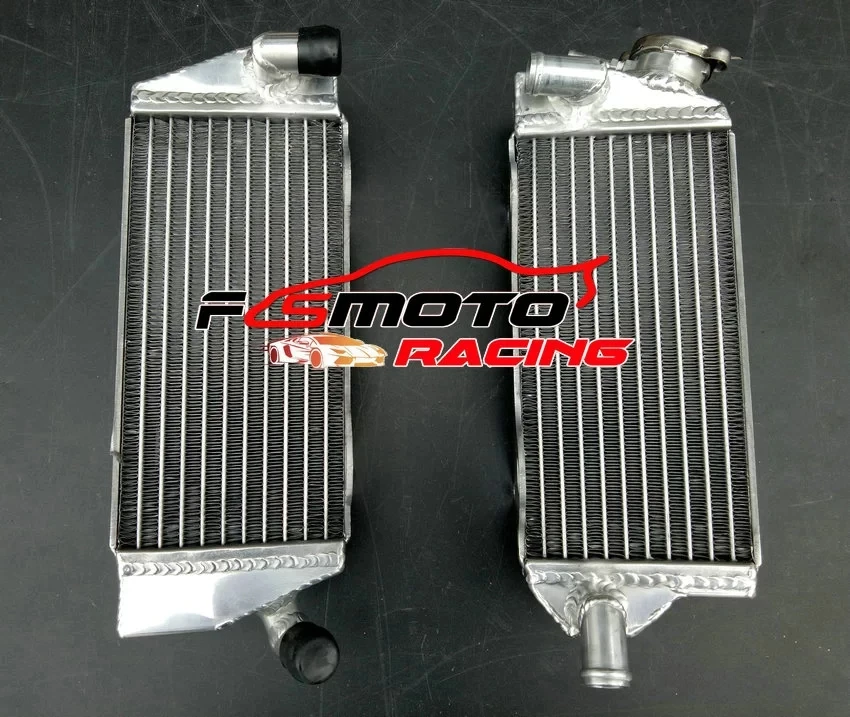 Aluminum Radiator Cooler Cooling for Kawasaki KX250 1983 2-stroke Motocross motorcycle 1 year Warranty