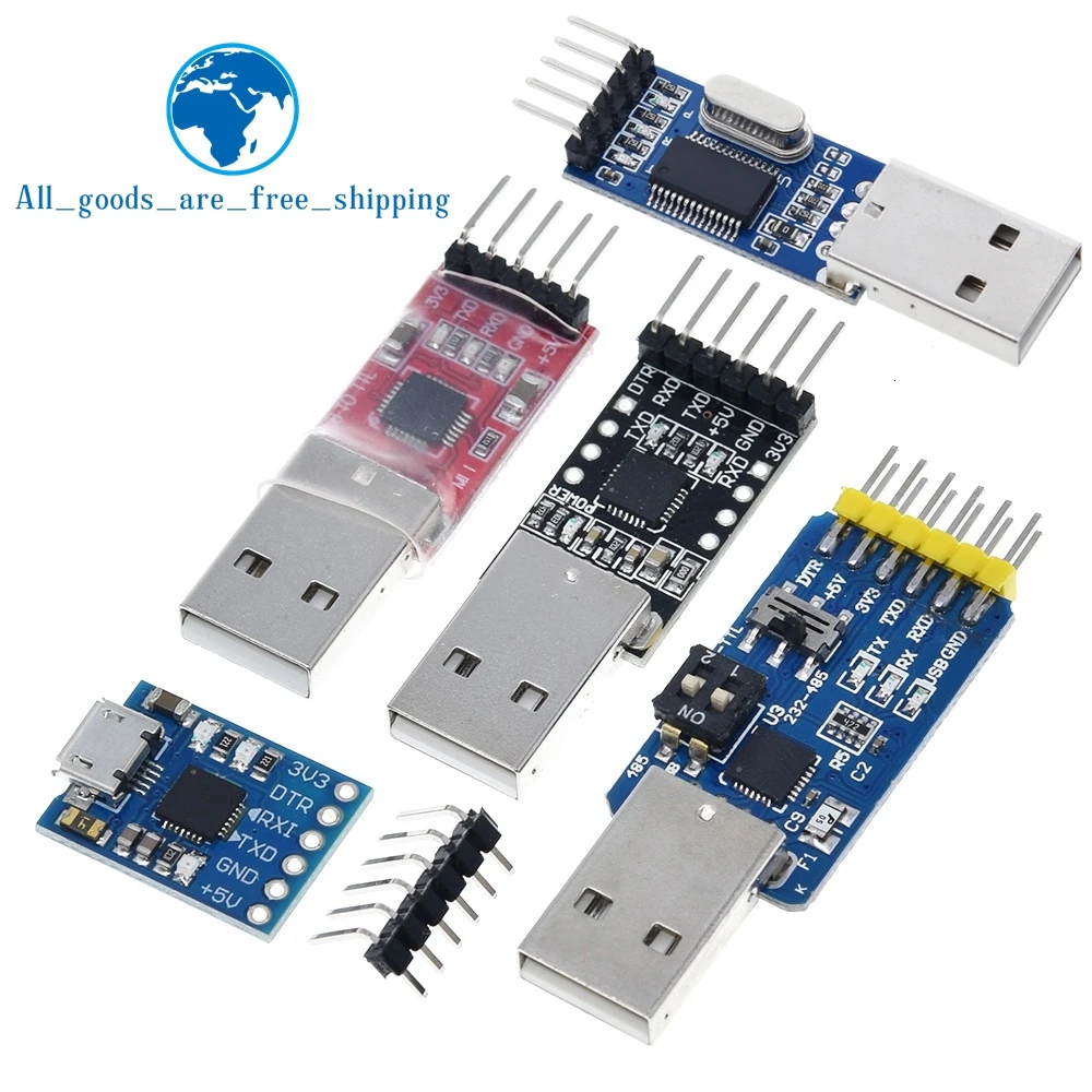 CP2102 USB 2,0 zu UART-TTL 5PIN Stecker Modul Serial Converter STC Ersetzen FT232RL CH340G PL2303 CP9102X für Arduino Pro mini – Detail 16