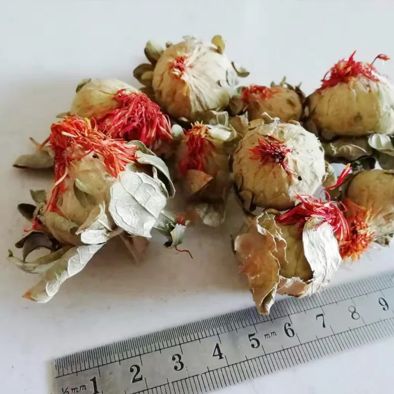 New natural Carthamus tinctorius dried Flower heads wedding flower centerpieces Dry flower Preserved Flower 2PCS/bag
