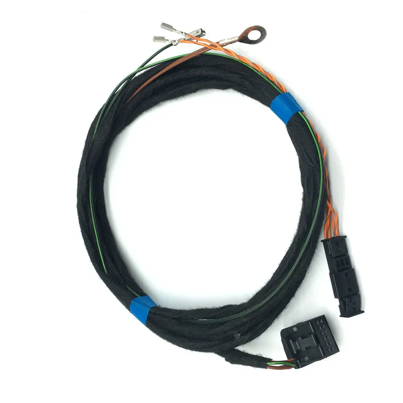 Car Front Camera Lane change keeping Lane assist ACC Adaptive Control Cruise Wiring Harness Cable For VW Tiguan 2Q0 907 572 J M