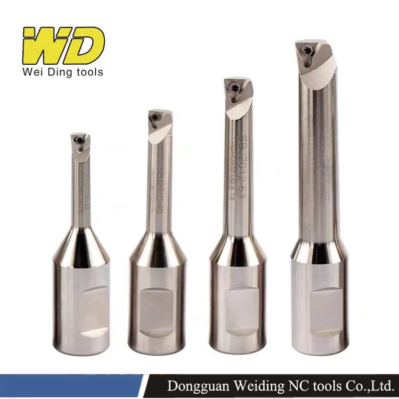 Bore Ferramentas Conjunto para Ajuste Fino, Barras Boring, Centro de Usinagem, Alta Precisão, Pequeno Furo, NBJ16 ou NBH2084