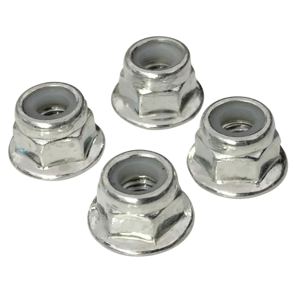 4PCS M3.5 Lock Nuts Self-Tightening Wheel Nuts for 1/16 XLH Q901 Q902 Q903 RC Monster Truck Accessories