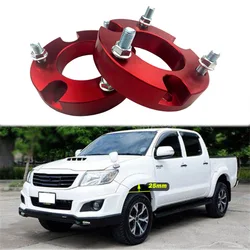2Pcs 25mm Front Coil Strut Shock Spacer Lift Kit For Toyota Hilux VIGO 2007 2008 2009 2010 2011 2012 2013 2014 4WD