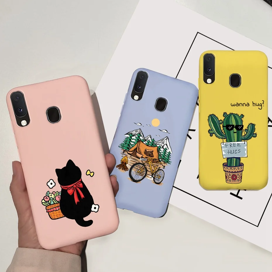 Case For Samsung Galaxy A20E A20 A20S Phone Protective Shell On For Samsung A20 20E A 20S Silicone soft TPU Back Cover cases