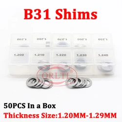 50PCS B31 Adjustment Gasket b31 Shims 1.20mm-1.29mm Washers For Bosch Injector Repair Kit