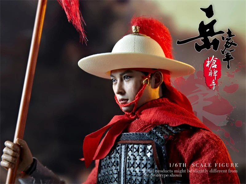 In Stock 1/6 Scale Old Chinese Ancient Song Dynasty Yue Jia Jun Gun Player Song Solders War Conflict For Fans Collction