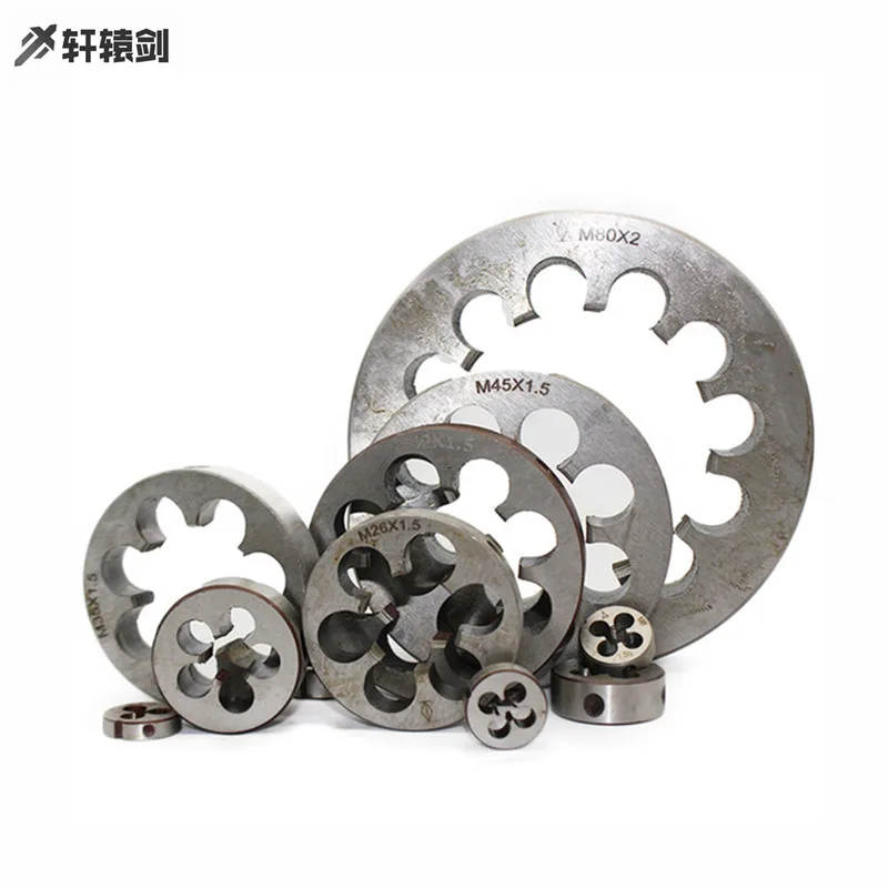 

1PC 72x2 HSS Die Round Thread Right Step Die Tools Lathe Engineer Tool Screw Threading Dies Tool