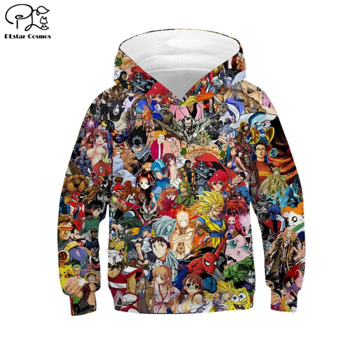 

Kids Cloth Classic cartoon anime pattern Cartoon Children's wear 3d hoodies/boy sweatshirt Cartoon Hot Movie pant style-4