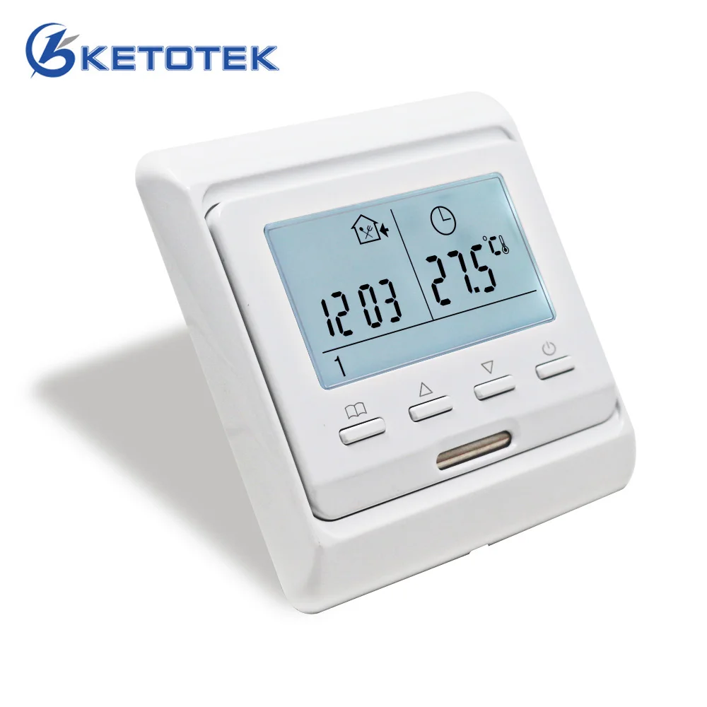 16A 230V LCD Programmable Warm Floor Heating Room Thermostat Thermoregulator Temperature Controller Air Manual Machanical