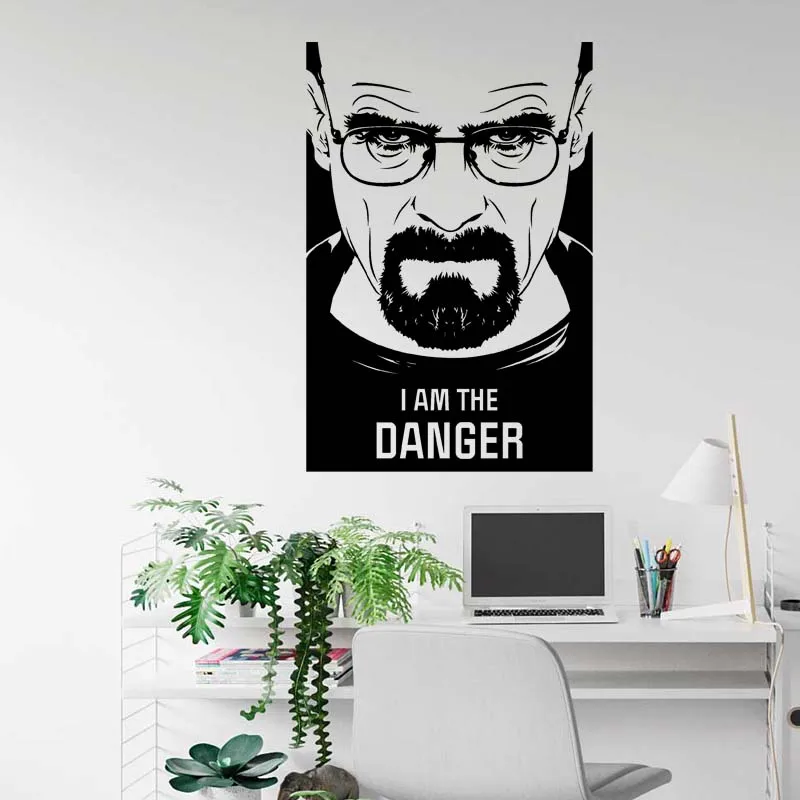 

Heisenberg I Am The Danger Let's Cook Vinyl Decal Sticker Cars Trucks Vans Walls House Decoration for Living Room Bedroom