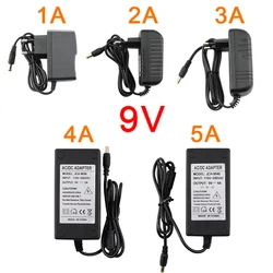 AC DC Power Supply 9V DC Source LED Transformer 220V 9 Volt Universal Adapter 9V 3A 1A 2A 4A 5A Voltage Regulator For CCTV Light