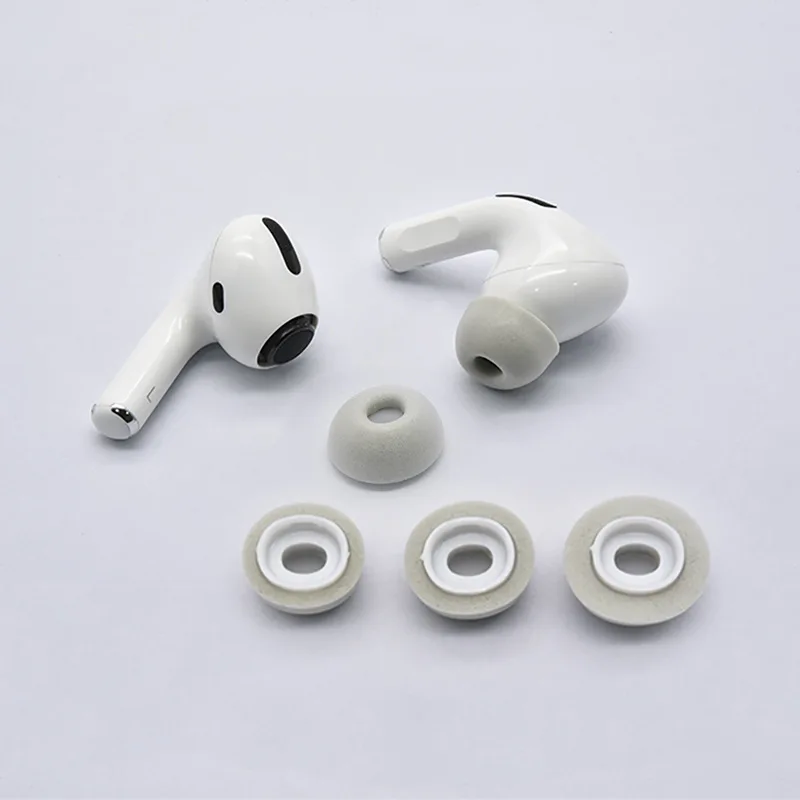 교체용 이어폰 이어 버드 이어플러그, 애플 에어팟 3 용, 소프트 메모리폼, 소음 감소 이어 버드, 에어팟 프로 헤드폰용