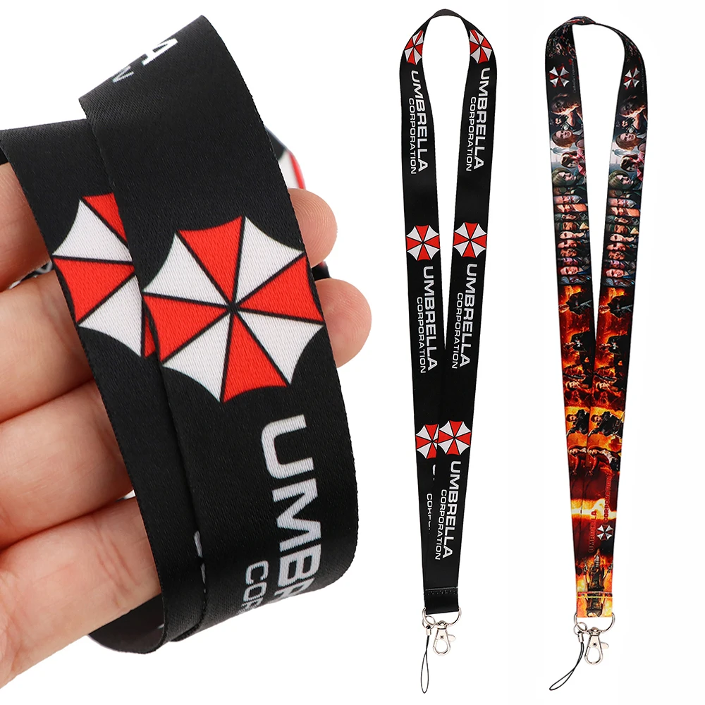 DZ1738 Movie Lanyard Keychain ID Card Pass Gym Mobile Phone Hang Rope Decoration Webbing Straps Key Ring Holder Fans Gifts