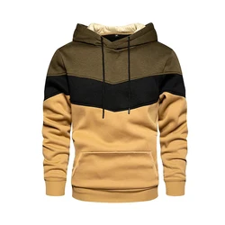 Sweats à capuche slim rayés pour hommes, Sweats à capuche PVD, CombMale Casual, Sportif, Streetwear, Dropshipping, Documents, Printemps, Automne