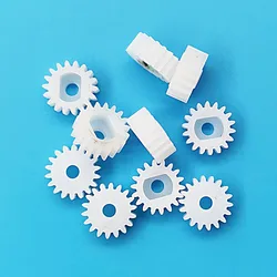 182.5A 0.5M TT Hole Pinion Plastic Gear Toy Accessories Technology DIY Model Parts Fits TT or N20 Motors 10PCS/LOT